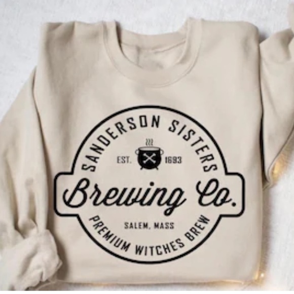 Tops - Sanderson sisters brewing co. NWOT